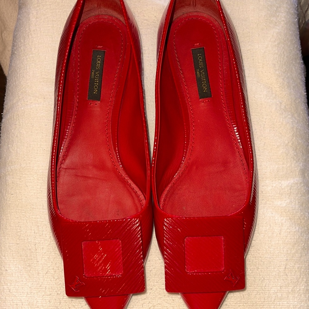 Louis Vuitton Lady Square flats size 37